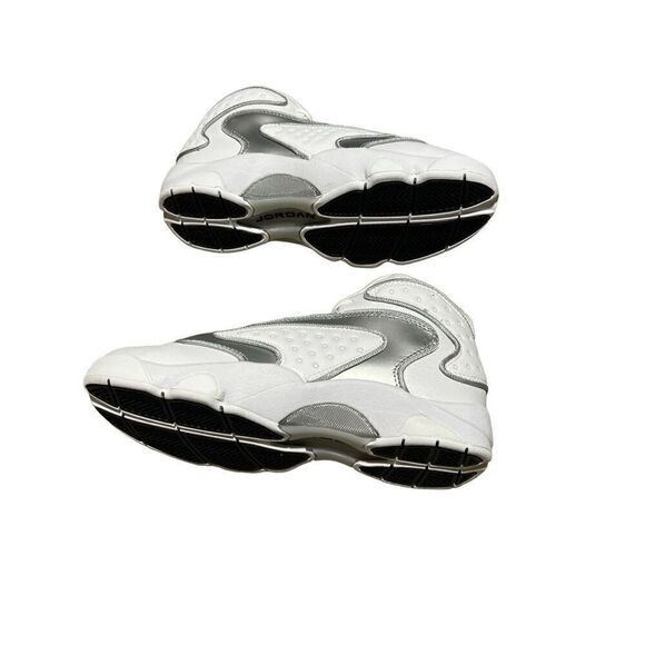 Nike Air Jordan OG White Metallic Silver Women's Size 7.5 - Picture 3 of 7